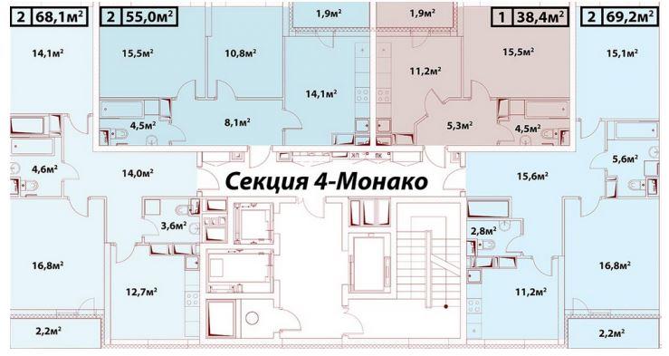 ЖК «Эталон-Сити» Москва г, ЮЗАО, Южное Бутово, Старокрымская ул, вл13 ...